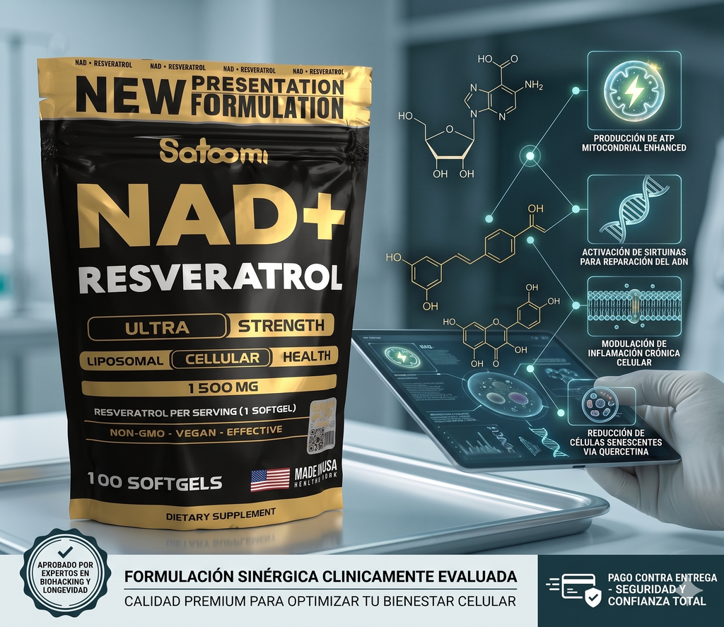 BOLSA NAD RESVERATROL QUERCETIN