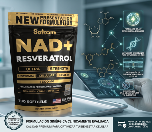 BOLSA NAD RESVERATROL QUERCETIN